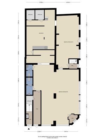 Floorplan - IJsselmondselaan 292, 3064 AV Rotterdam